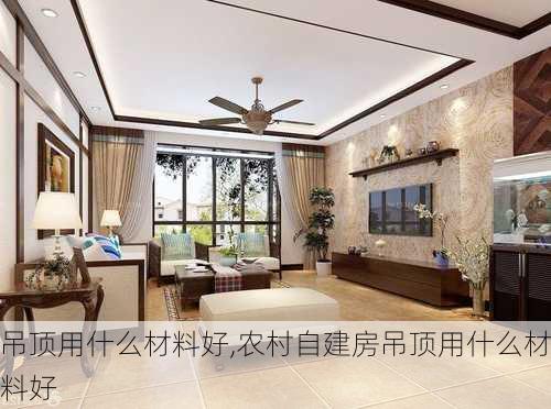 吊顶用什么材料好,农村自建房吊顶用什么材料好-第1张图片-求稳装修网