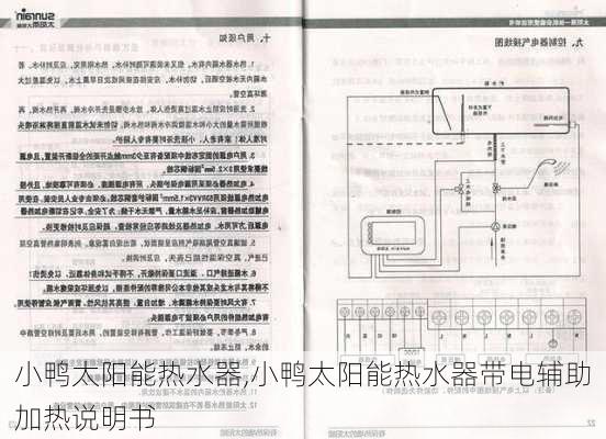 小鸭太阳能热水器,小鸭太阳能热水器带电辅助加热说明书-第3张图片-求稳装修网