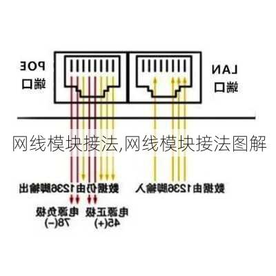 网线模块接法,网线模块接法图解-第3张图片-求稳装修网