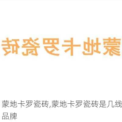 蒙地卡罗瓷砖,蒙地卡罗瓷砖是几线品牌-第3张图片-求稳装修网