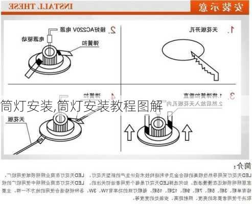 筒灯安装,筒灯安装教程图解-第2张图片-求稳装修网