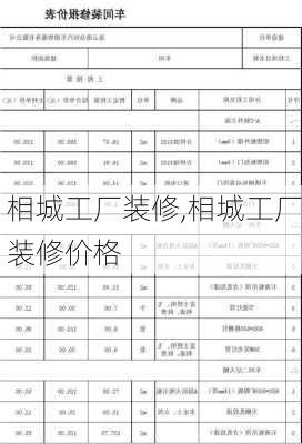 相城工厂装修,相城工厂装修价格