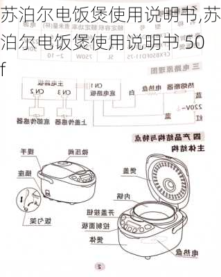 苏泊尔电饭煲使用说明书,苏泊尔电饭煲使用说明书 50f-第2张图片-求稳装修网