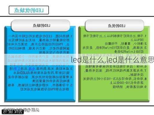 led是什么,led是什么意思-第3张图片-求稳装修网