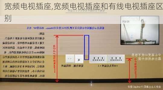 宽频电视插座,宽频电视插座和有线电视插座区别-第2张图片-求稳装修网