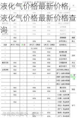 液化气价格最新价格,液化气价格最新价格查询-第2张图片-求稳装修网