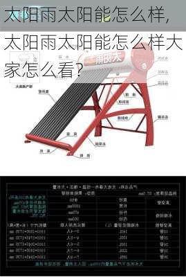 太阳雨太阳能怎么样,太阳雨太阳能怎么样大家怎么看?-第1张图片-求稳装修网