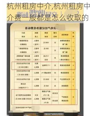 杭州租房中介,杭州租房中介费一般都是怎么收取的-第3张图片-求稳装修网