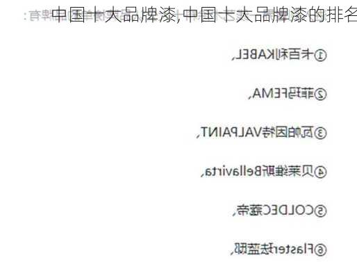 中国十大品牌漆,中国十大品牌漆的排名-第3张图片-求稳装修网