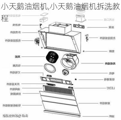 小天鹅油烟机,小天鹅油烟机拆洗教程-第2张图片-求稳装修网