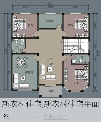 新农村住宅,新农村住宅平面图-第2张图片-求稳装修网