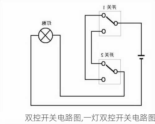 双控开关电路图,一灯双控开关电路图-第2张图片-求稳装修网