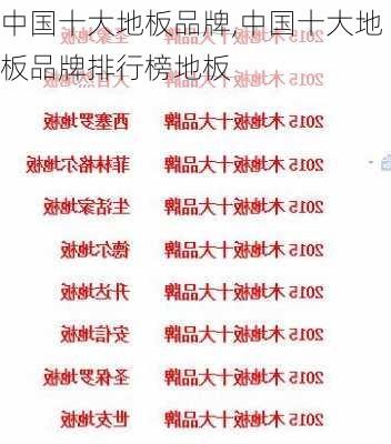 中国十大地板品牌,中国十大地板品牌排行榜地板-第3张图片-求稳装修网