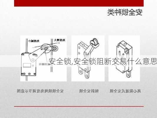 安全锁,安全锁阻断交易什么意思-第3张图片-求稳装修网